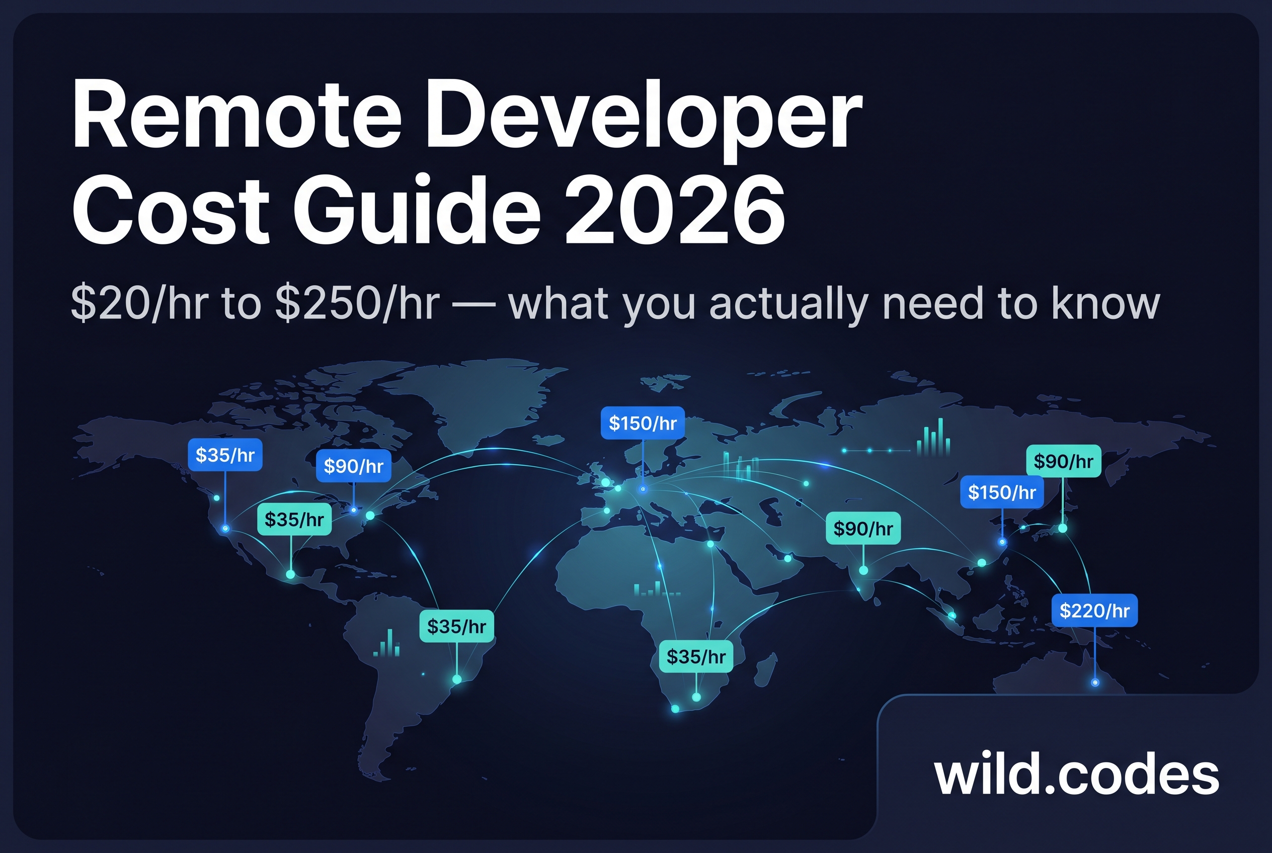 Remote Developer Cost Guide 2026 — Wild.Codes
